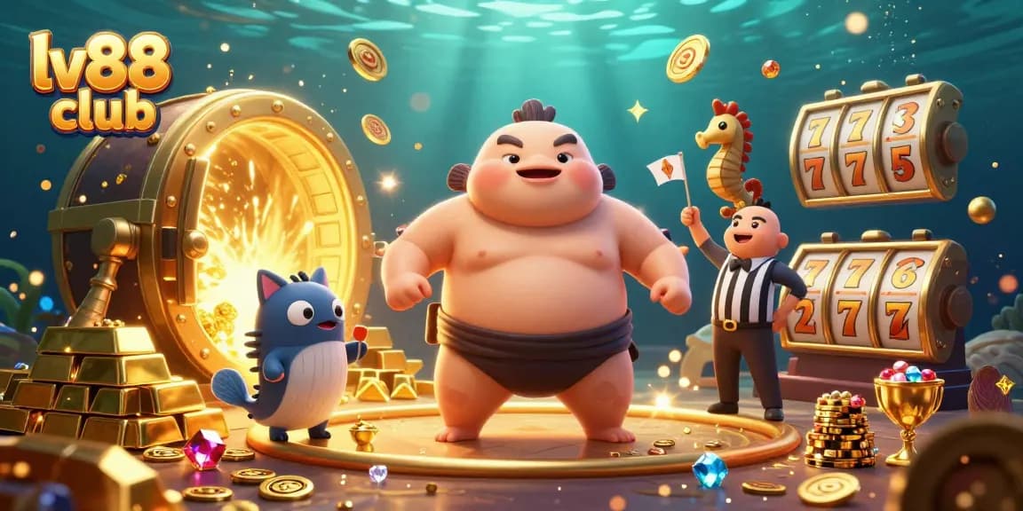 Experience the excitement of lv88 club with slot machines, gems, and thrilling underwater action.
