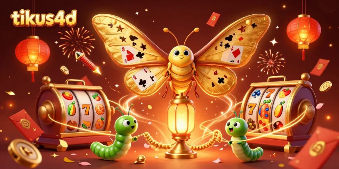 Play exciting slots with tikus4d while enjoying vibrant casino elements in a festive atmosphere.