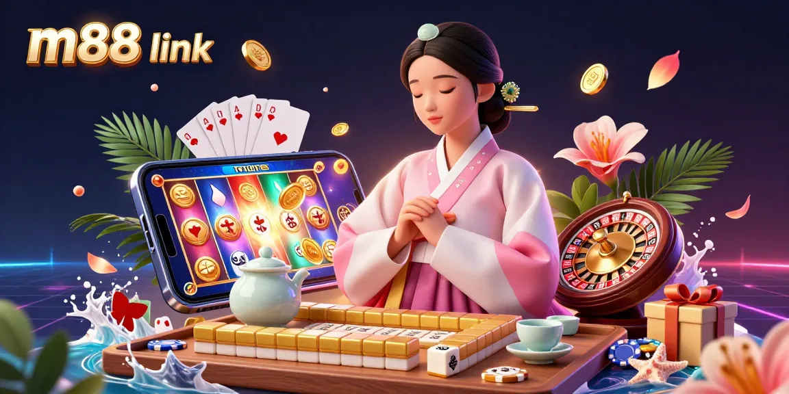 Rasakan m88 link yang hidup dengan karakter dinamis dan elemen permainan yang ceria dalam ilustrasi 3D yang mendetail ini.