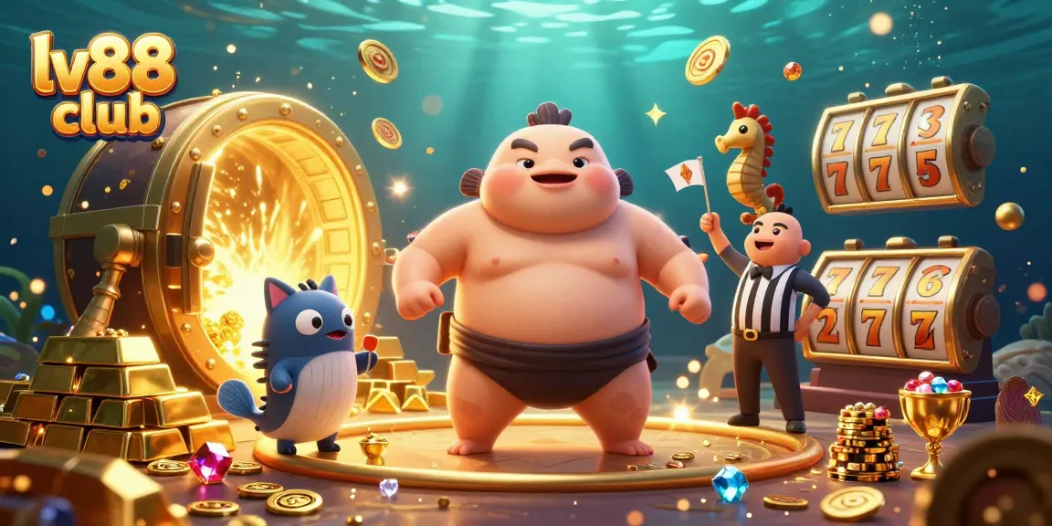 Experience the excitement of lv88 club with slot machines, gems, and thrilling underwater action.