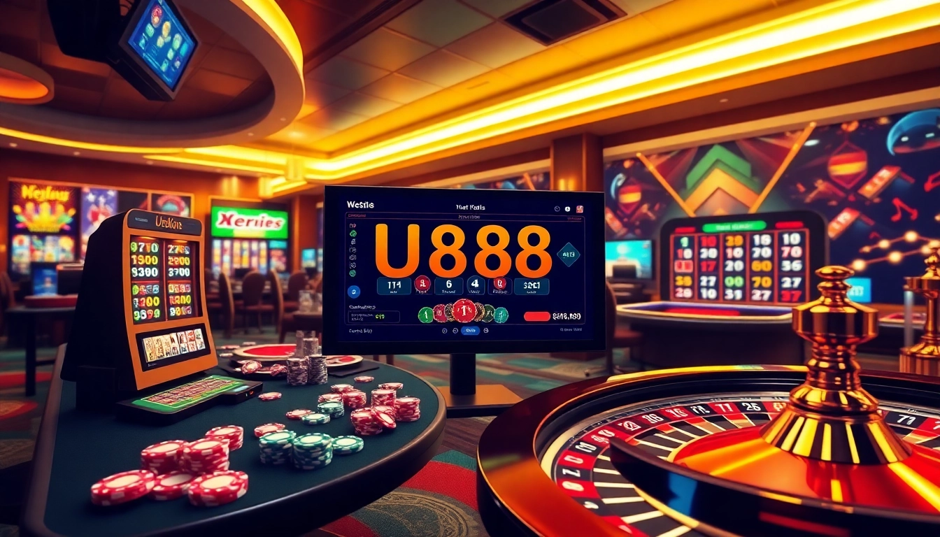 Experience online gaming excitement at https://u888.broker/ with diverse slots, live games, and thrilling bets.