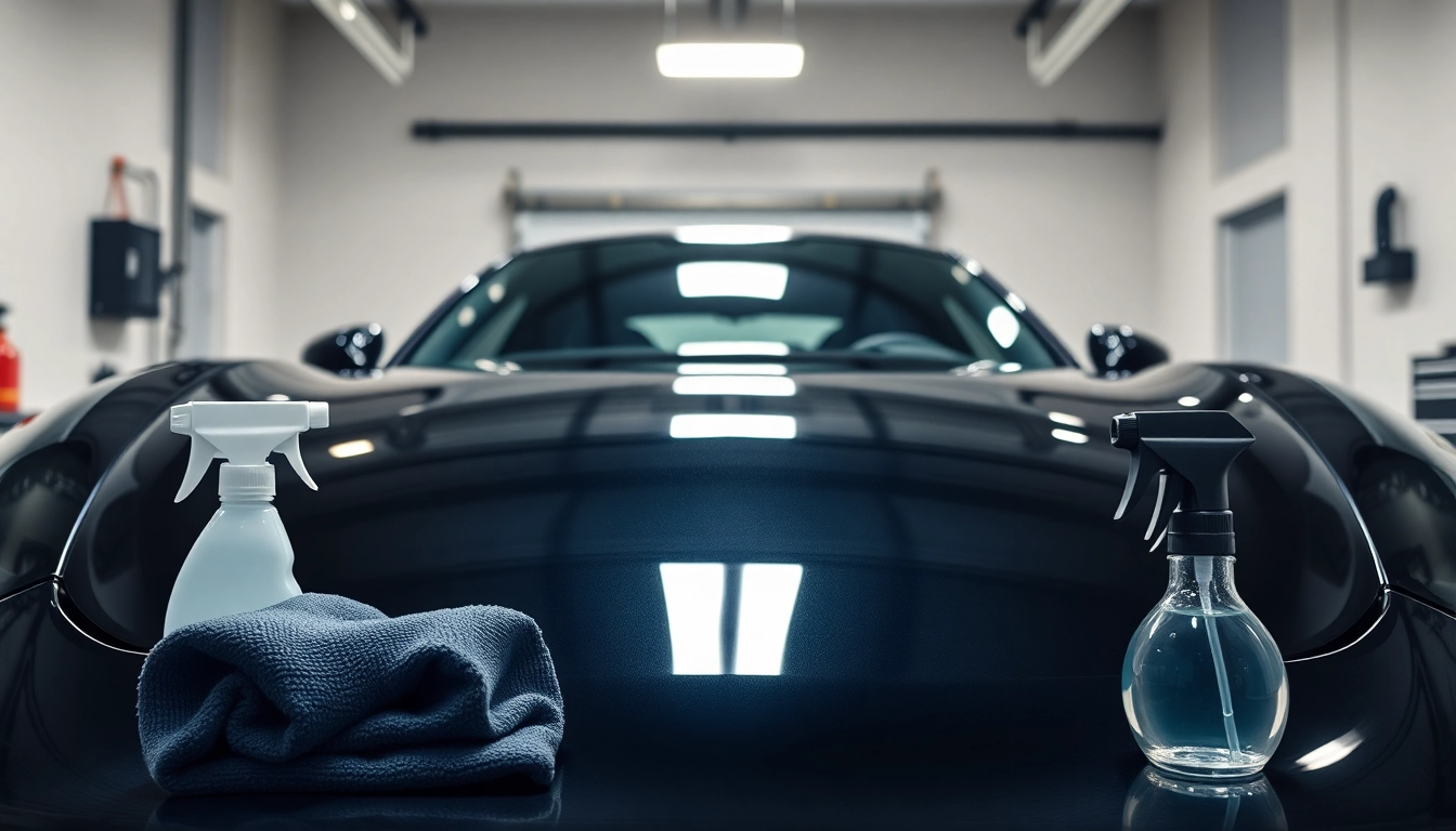 Applying paint protection film near me enhances vehicle durability and appearance.