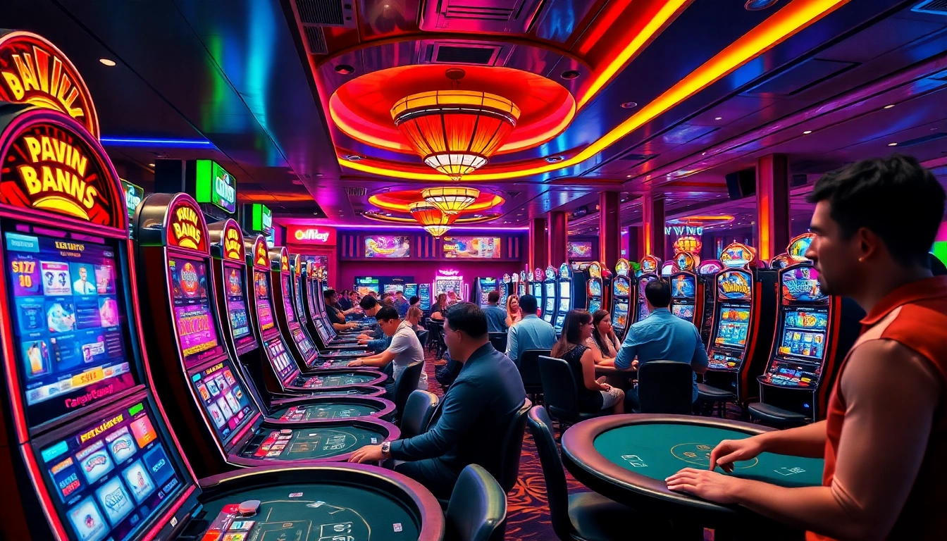 Menang di situs toto dengan senyum ceria di meja kasino yang ramai.