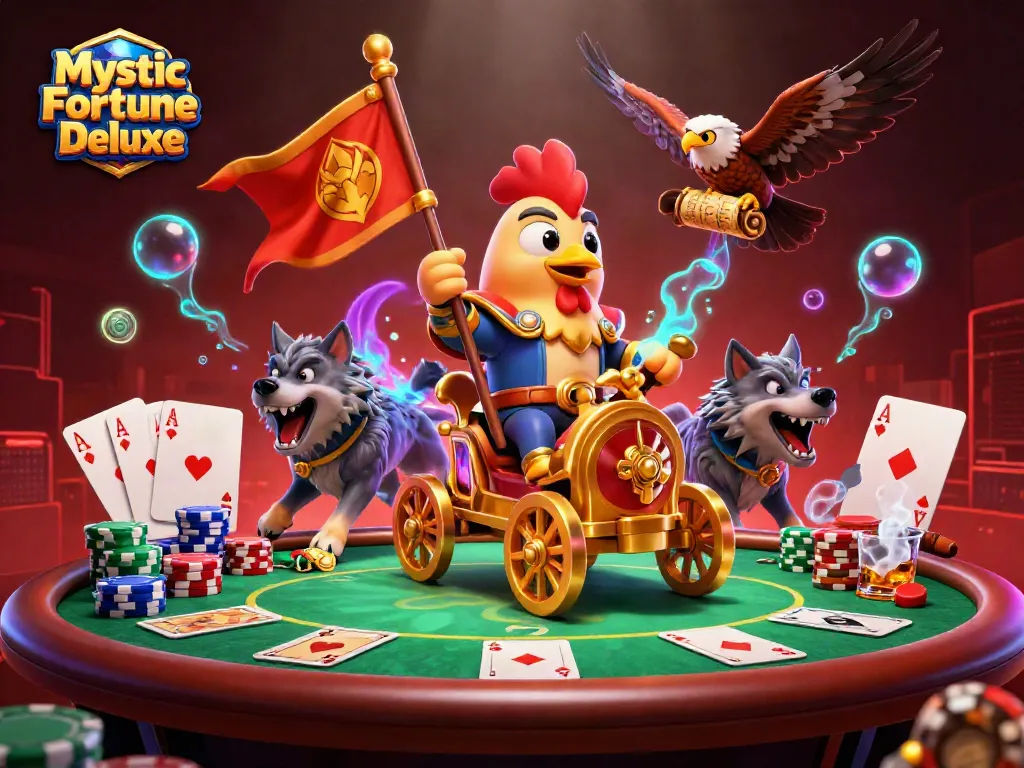 เกมสล็อต Mystic Fortune Deluxe ร่วมกันอย่างน่าตื่นเต้นท่ามกลางบรรยากาศคาสิโนที่หรูหรา