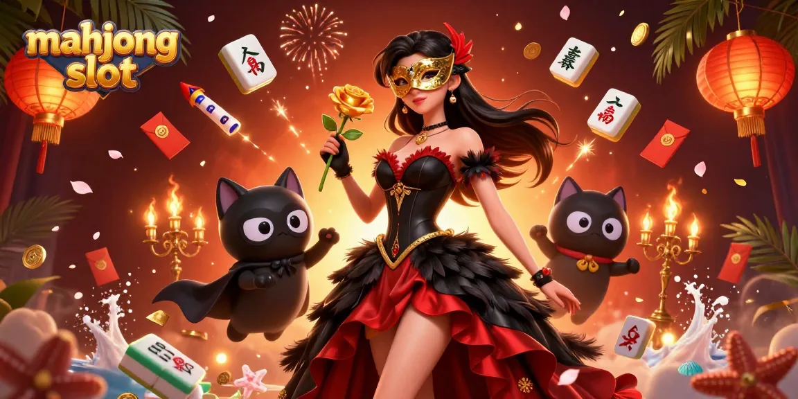 Engage with mahjong slot action and stunning visuals in a vibrant casino atmosphere.