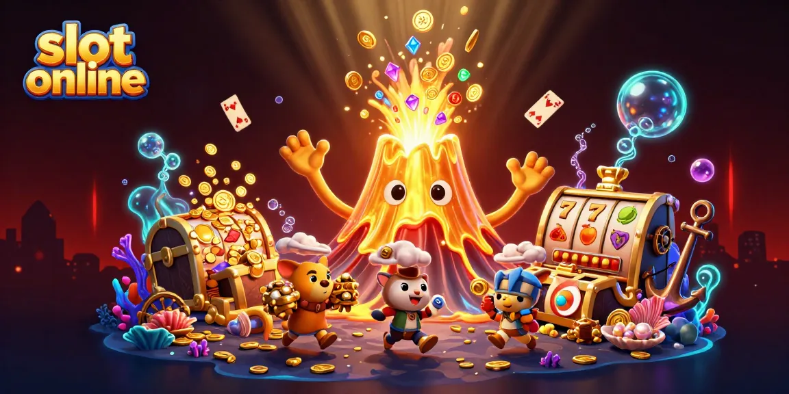 Menangkan jackpot dengan slot online yang penuh warna dan petualangan harta karun.