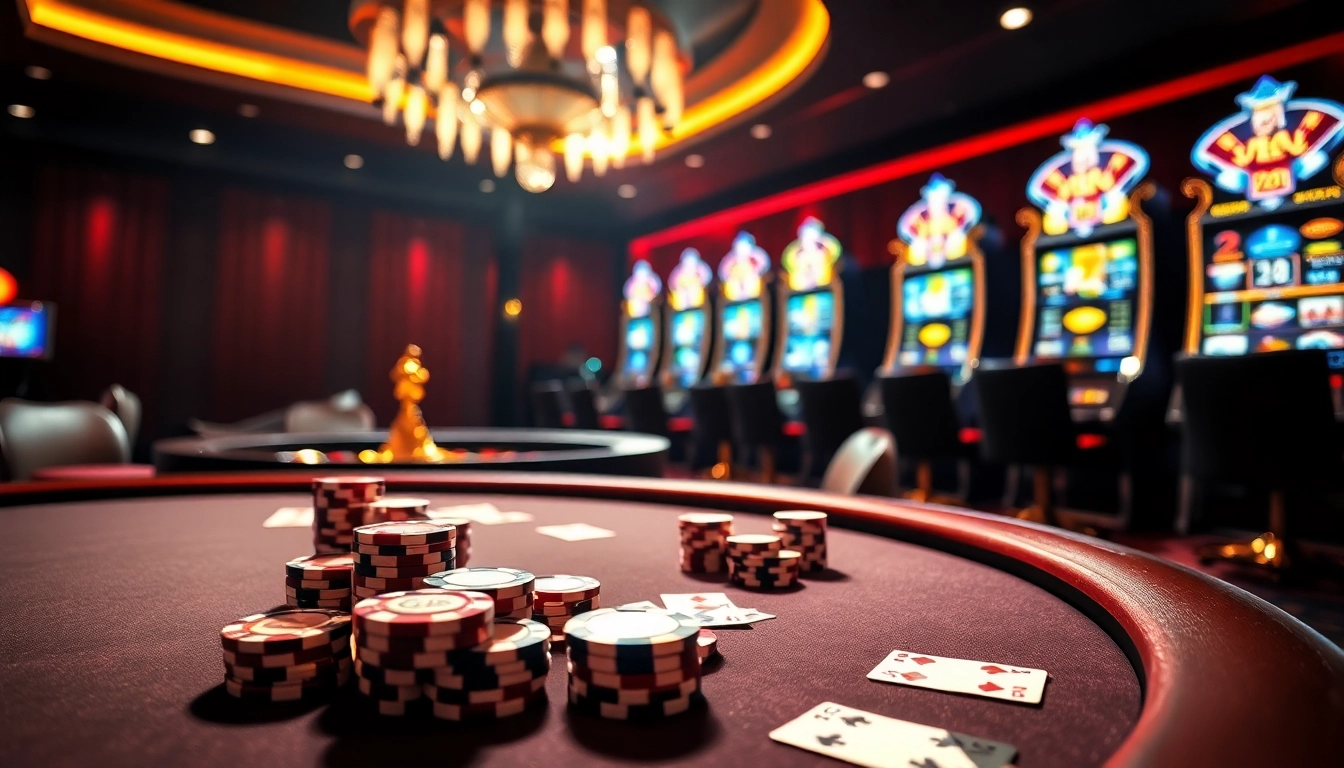 Experience thrilling action at the casino with Link ok8386: poker tables and roulette wheels await!
