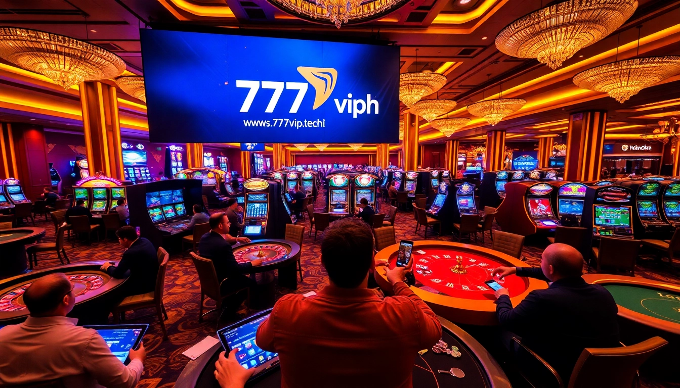 Experience excitement at https://777vip.tech/ with casino games and luxury surroundings.