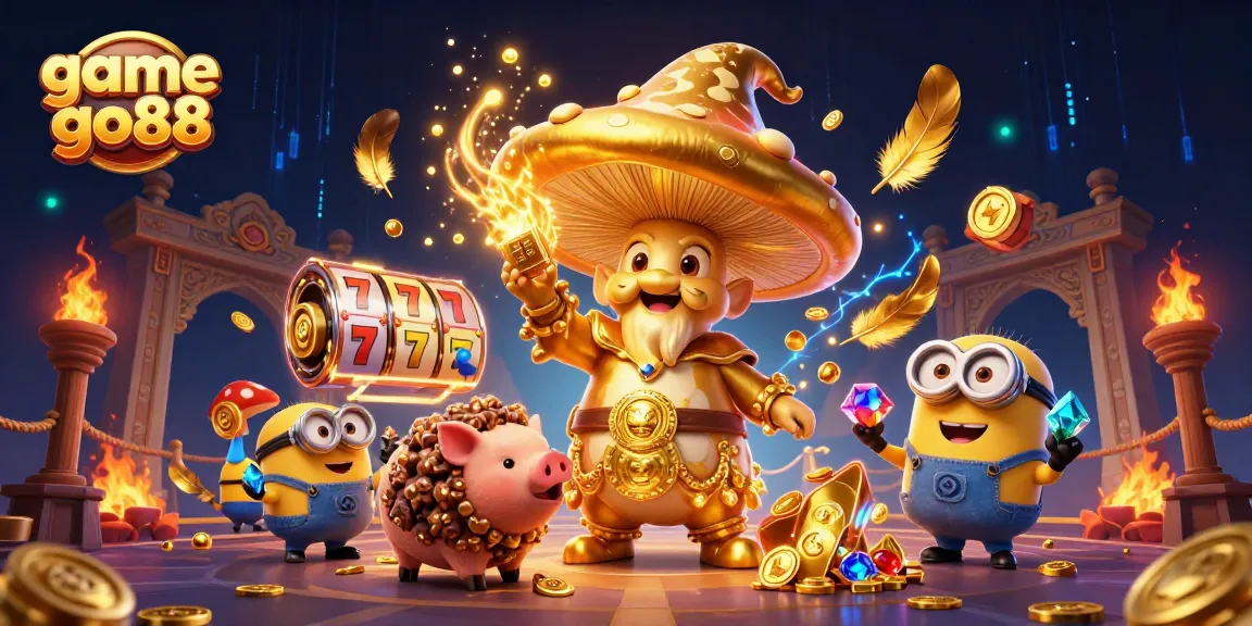 Engage in immersive action with game go88, featuring a magical scene of casino adventures.