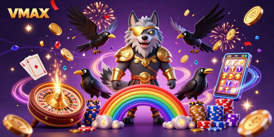 Join the action at VMAX casino with Odin and his mystical ravens surrounded by wealth and excitement.