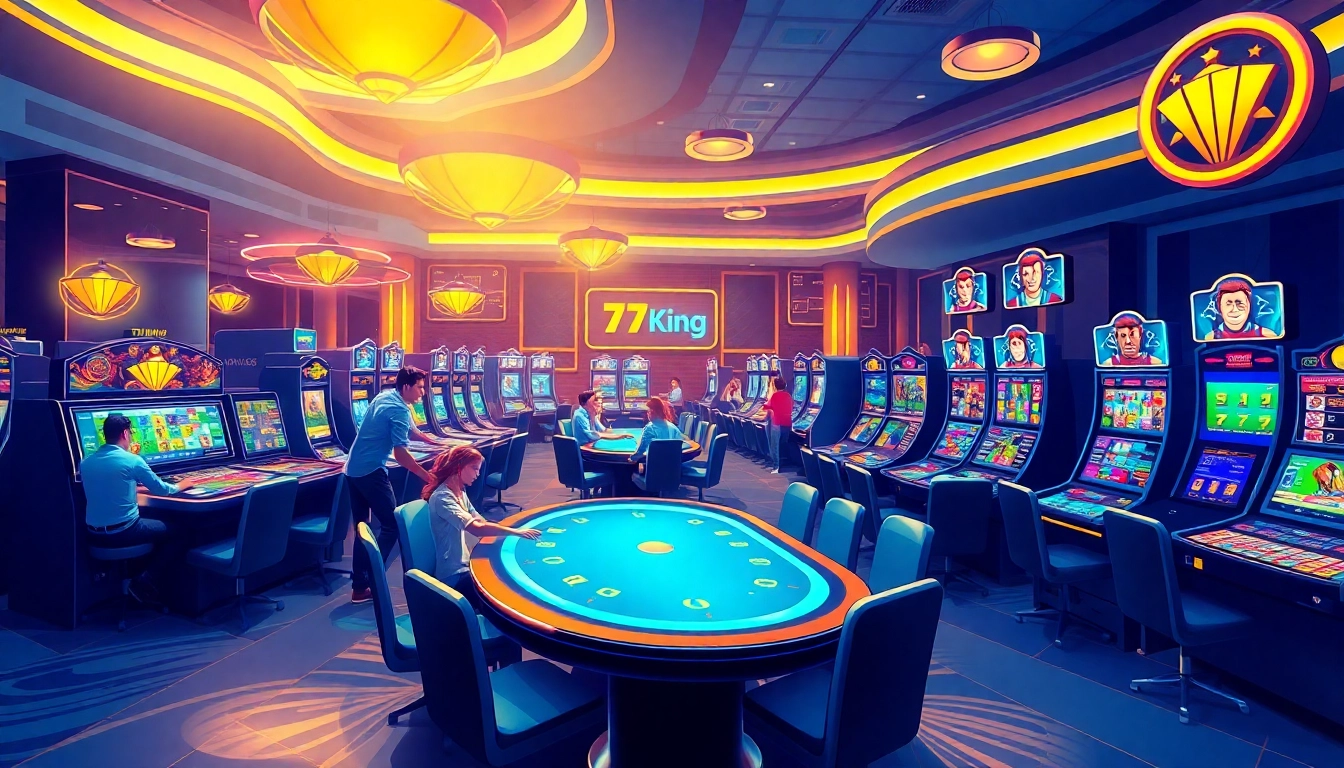 79king Online-Glücksspielerlebnis mit lebendiger Casino-Umgebung und moderner Spieltechnologie.