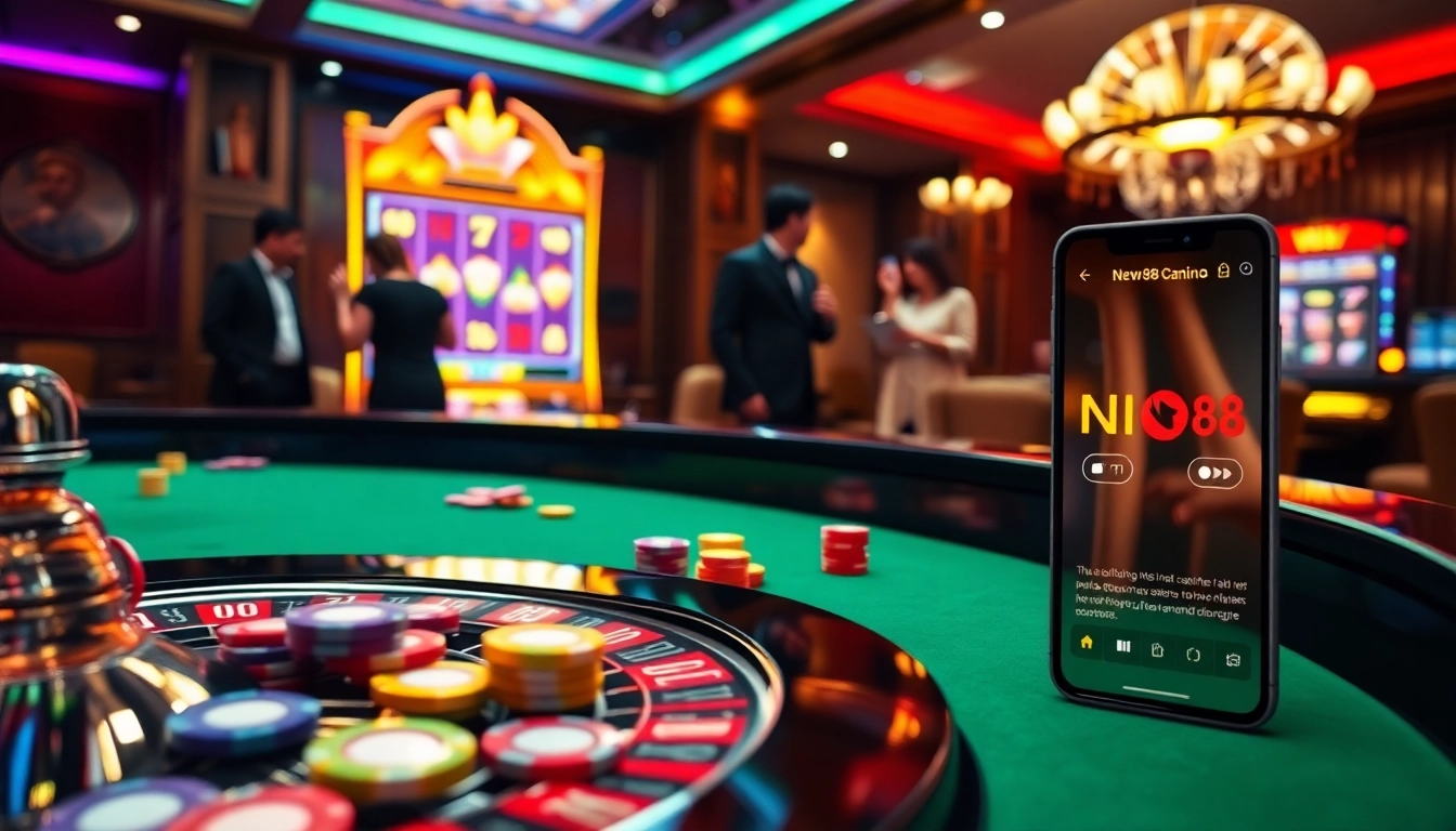 Engage with the excitement of gambling at https://new88bet.us/ with vibrant roulette action and rich casino ambiance.
