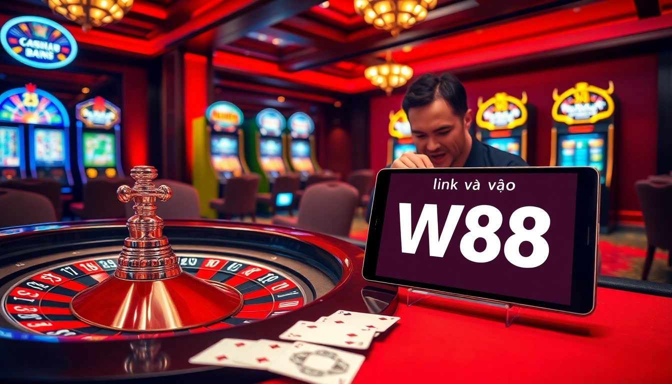 Experience thrilling moments at W88 with exciting games like roulette, poker, and slots.