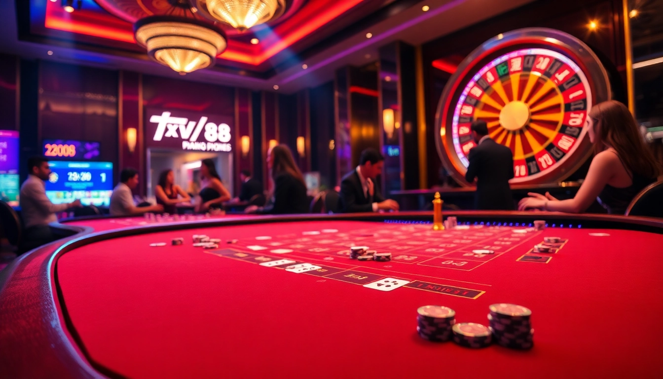 Experience the excitement of Baccarat at Trang Chủ XX88, where professional gambling meets luxury.