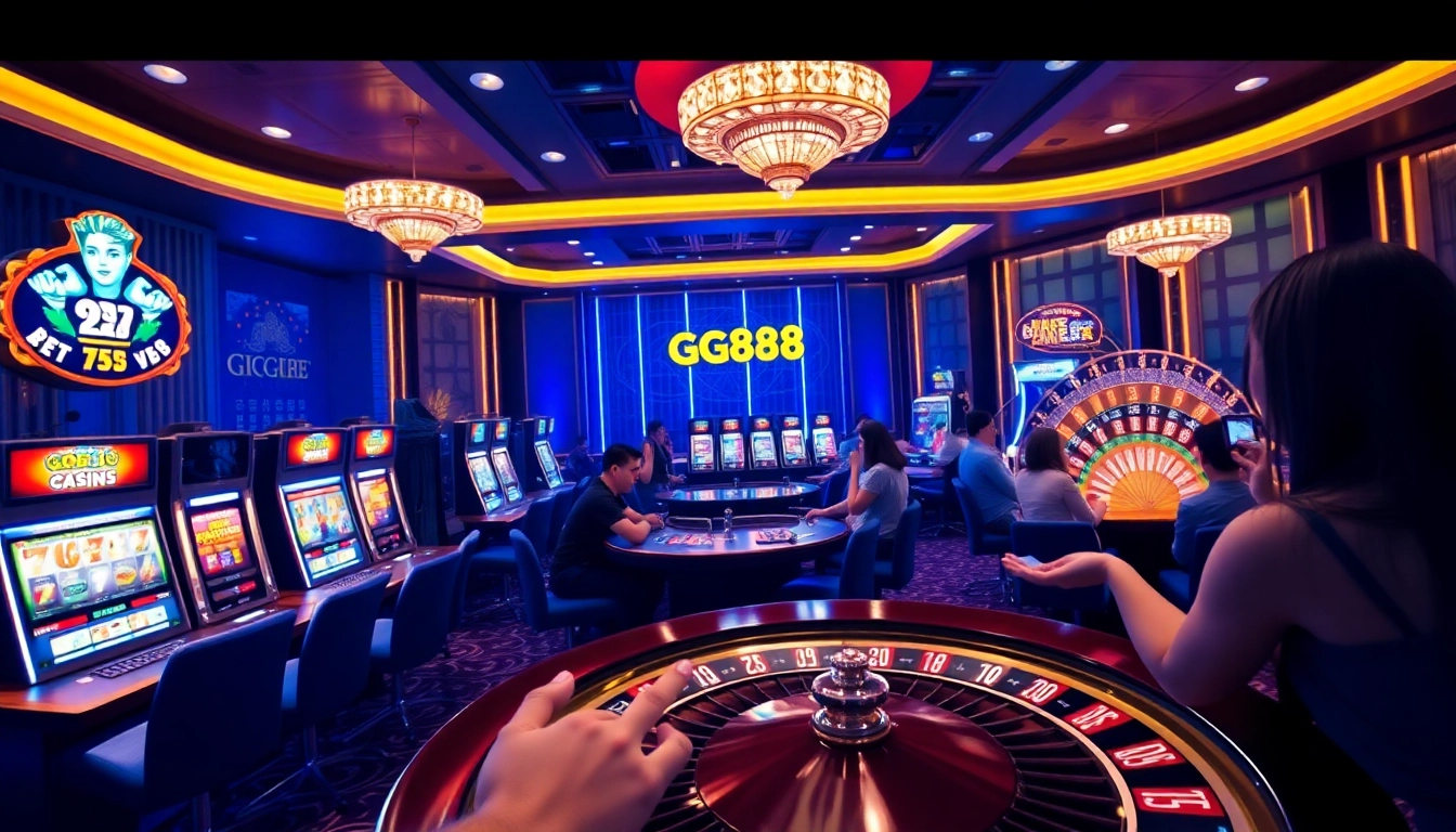 Experience the thrill of GG88COM BET with vibrant casino games and exciting betting opportunities.