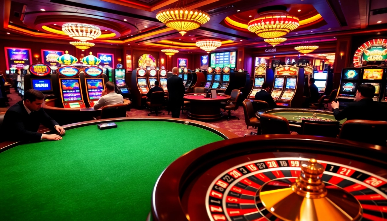 Experience excitement at Casino GK88 with vibrant gaming options and luxurious ambiance.