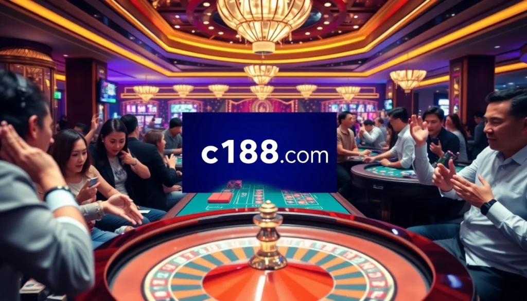 Experience dynamic gaming at c168 com with vibrant casino tables and thrilling action.