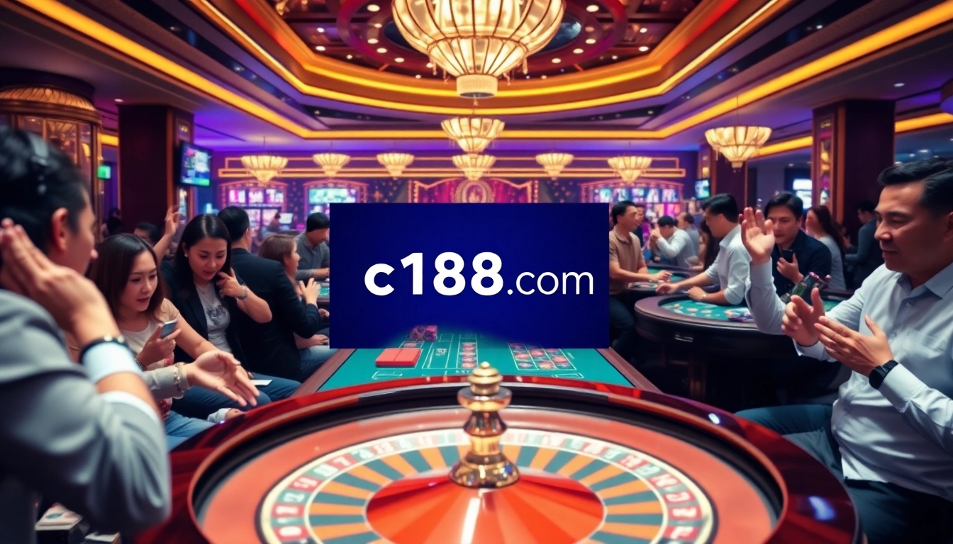 Experience dynamic gaming at c168 com with vibrant casino tables and thrilling action.