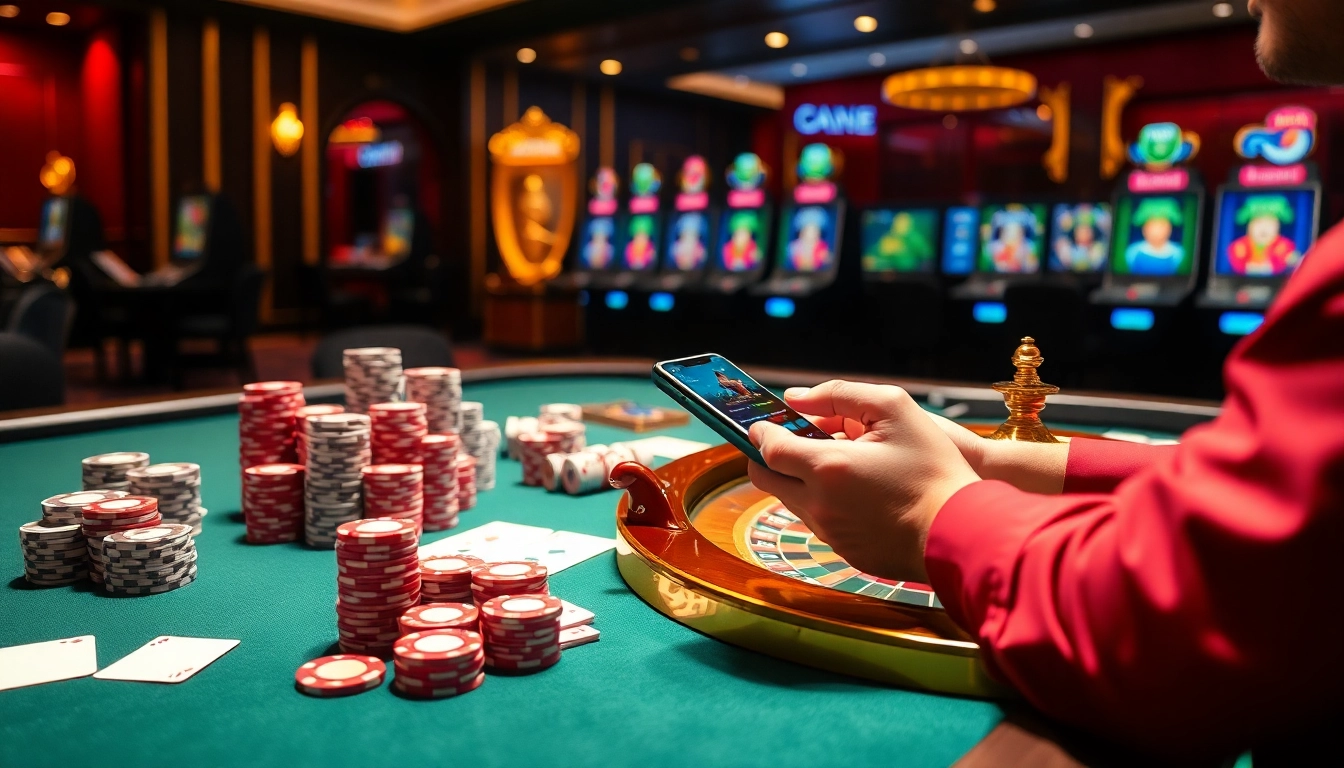 Experience the excitement of gambling at https://622bett.com.br/ with cards, chips, and a roulette wheel.