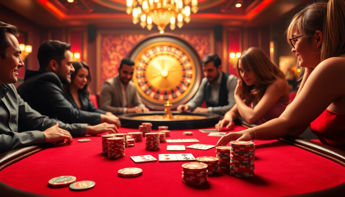 Experience an exciting poker game with a stylish setup at XX88's luxurious casino.