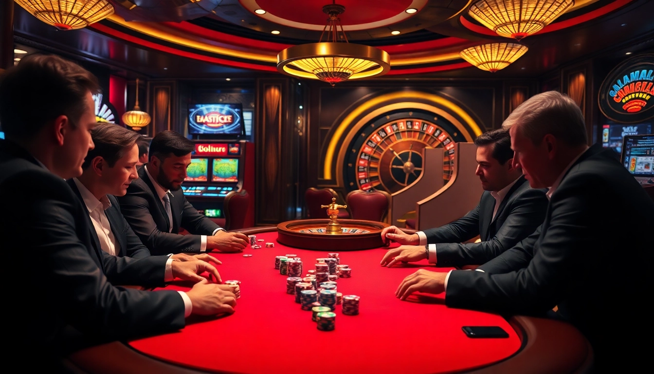 Playing at a luxurious casino table while referencing the hidden wiki for gambling strategies