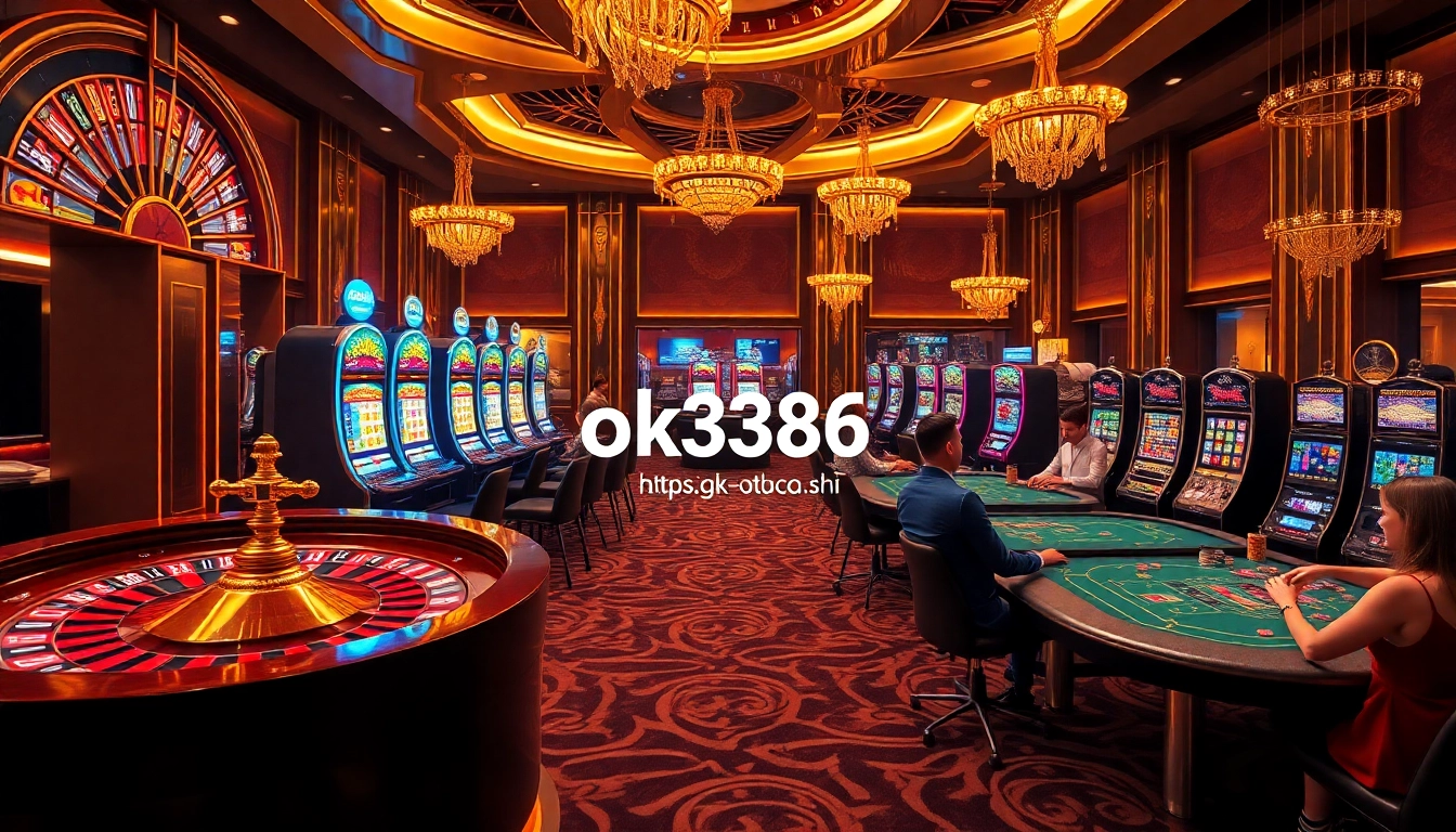Experience the thrill of winning at https://ok8386.sh/ with vibrant slot machines and professional poker play.