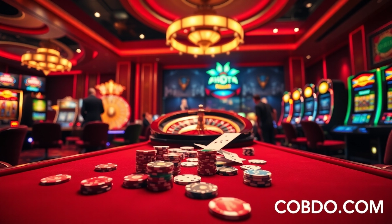 Experience the vibrant thrill of gaming at SODO66.COM with a lively casino atmosphere full of action.