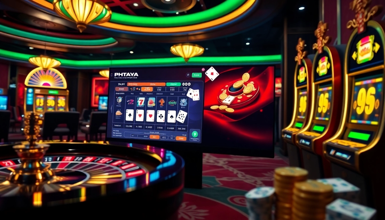 Experience the thrill of online gambling with PHTAYA's engaging slots and live entertainment.